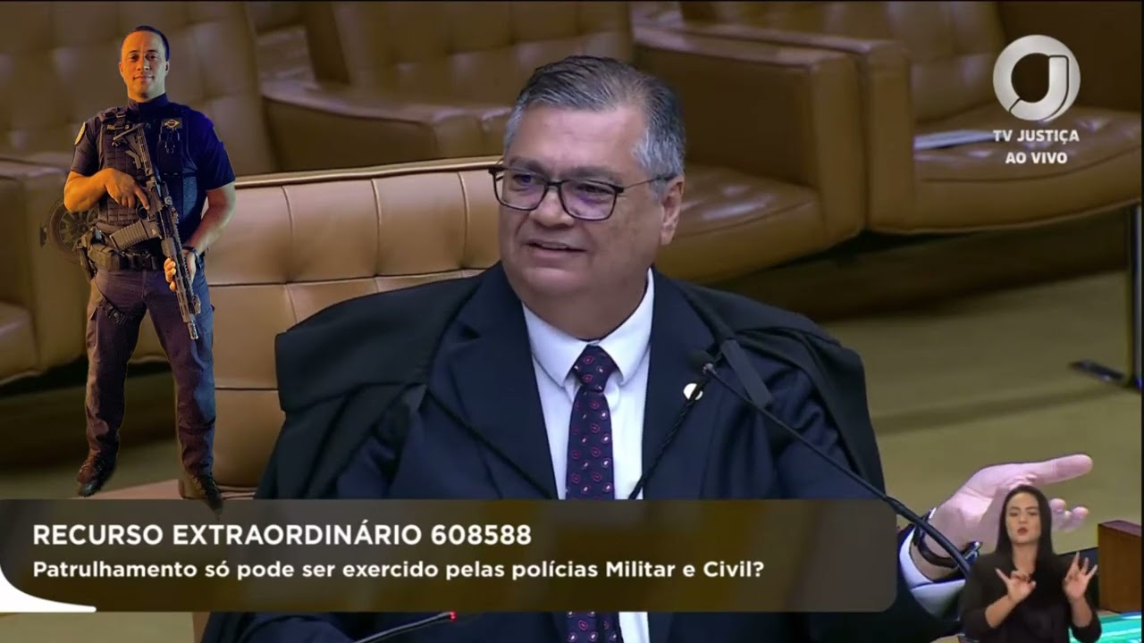 Tema 656 - Guarda é Policia! Min. Flávio Dino