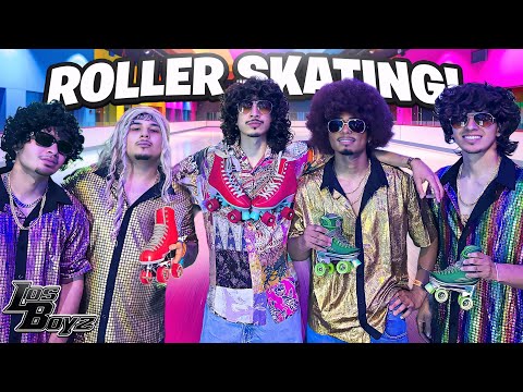 LOS BOYS TRAVEL BACK IN TIME TO THE 80s!!! (Roller Skating)