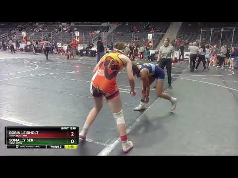 117 Lbs Cons. Round 4 - Robin Leidholt, Team Montana Vs Somally Sek, Team Iowa F268