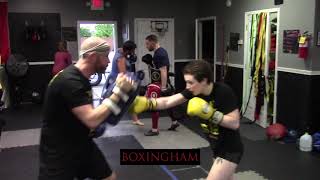 Rebekah "Queen Bee" Rotenberry Goes Through Workout