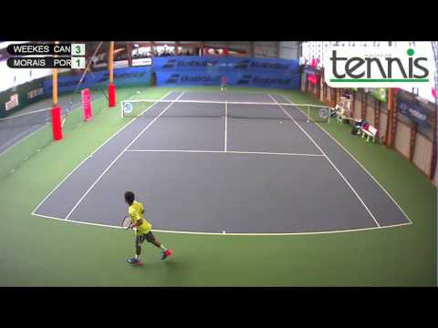 WEEKES (CAN) vs MORAIS ( POR) - Open Super 12 Auray Tennis