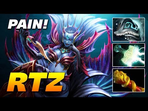 Arteezy Queen of Pain - Dota 2 Pro Gameplay