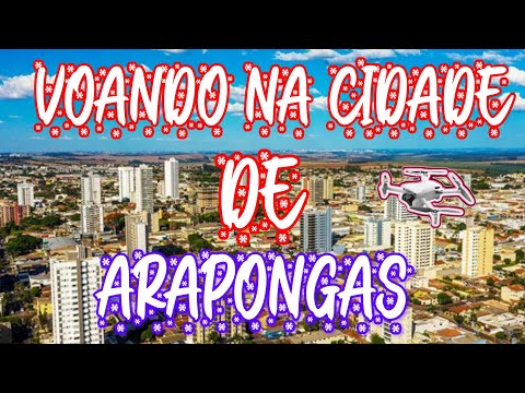 Sobrevoando na Cidade de Arapongas Paraná 😃🇧🇷
