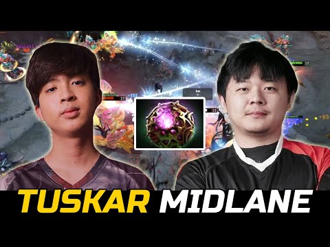 23SAVAGE VS MIDONE - TUSKAR MID VS RAID BOSS URSA DOTA 2