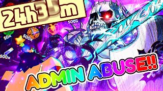 NEM O 𝗔𝗗𝗠𝗜𝗡 𝗔𝗕𝗨𝗦𝗘 ME SALVOU! 24 𝗛𝗢𝗥𝗔𝗦 PARA 𝗗𝗘𝗥𝗥𝗢𝗧𝗔𝗥 𝗨𝗠 𝗨𝗡𝗜𝗖𝗢 𝗕𝗢𝗦𝗦