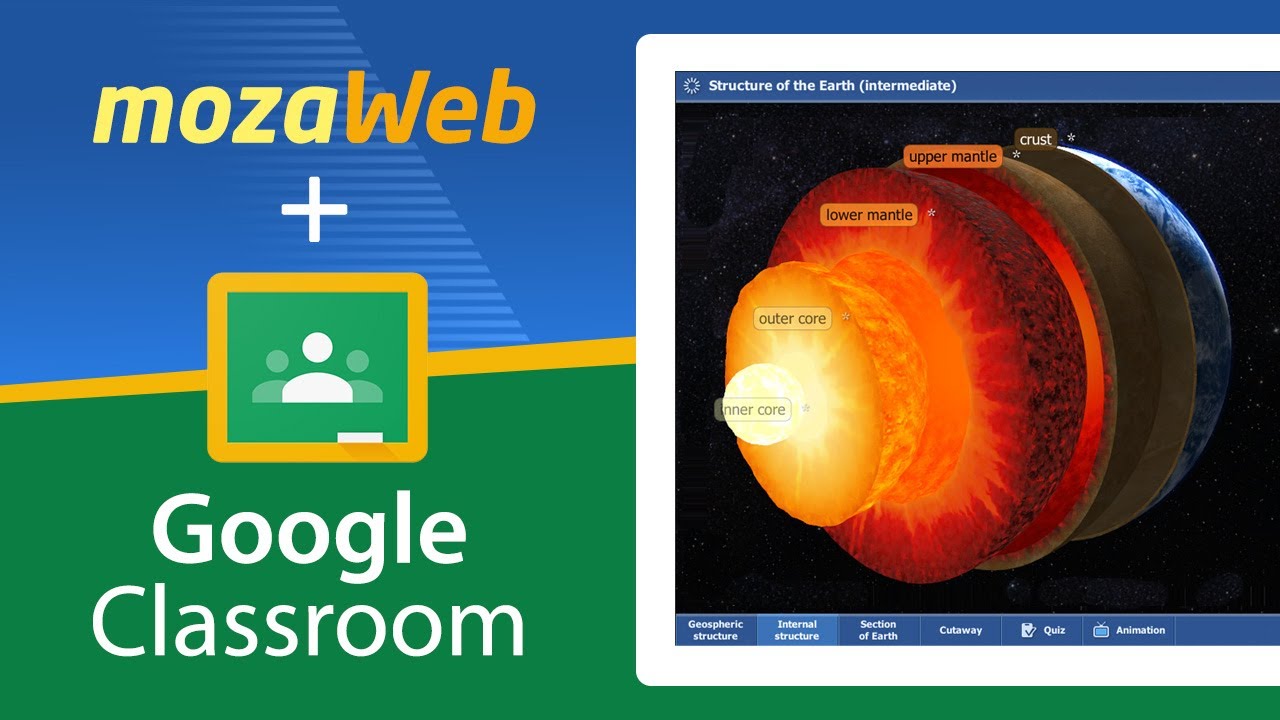 mozaWeb und Google Classroom