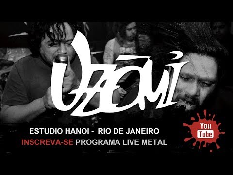 Programa Live Metal - Uzômi  no Estúdio Hanoi