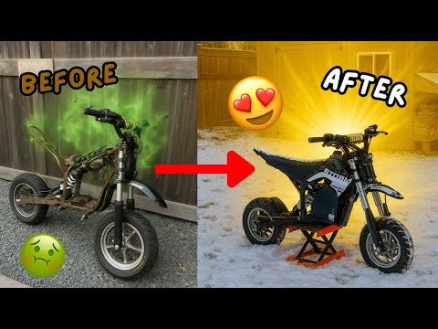 From Crashed to Clean! (full razor rebuild)