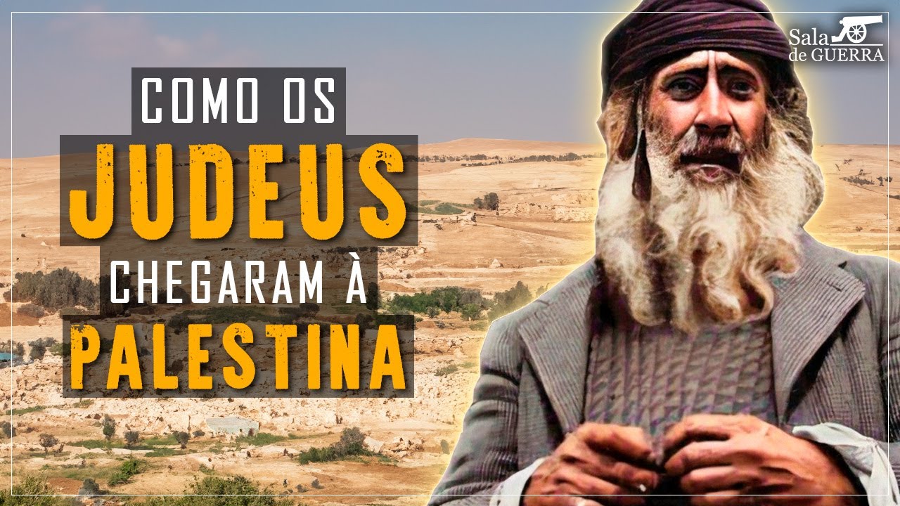 Como os JUDEUS chegaram à PALESTINA e fundaram Israel