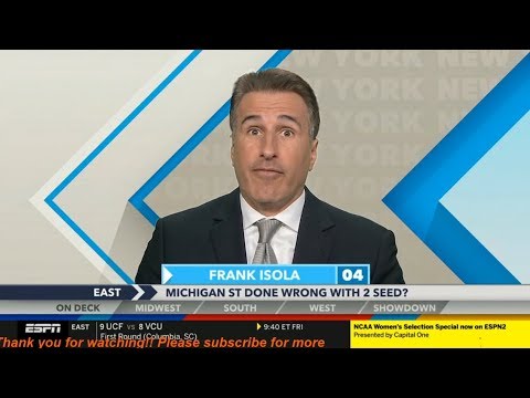 Around The Horn 03/18/2019 | [WARNING] Michigan ST done wrong with 2 seed?