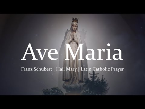 Ave Maria | Schubert | Solo & Choir with Lyrics (Latin & English) | Hail Mary | Sunday 7pm Choir
