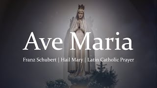 Ave Maria | Schubert | Solo &amp; Choir with Lyrics (Latin &amp; English) | Hail Mary | Sunday 7pm Choir