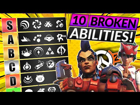 10 Most OVERPOWERED HERO ABILITIES in Overwatch 2 - Season 6 Tier List Guide