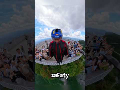 Wingsuit Flight: Soaring Like an Eagle 🦅✨#shorts