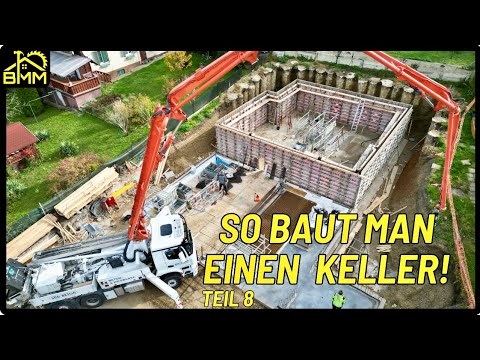 How to build a basement (formwork - reinforcement - concrete) | Dream house part 8