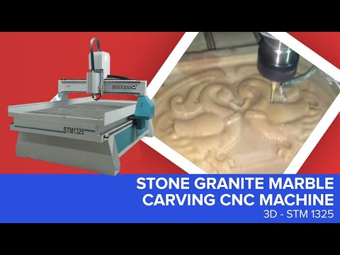 4 Axis Stone Engraving & Cutting CNC Router Machine