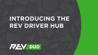 Introducing the REV Driver Hub