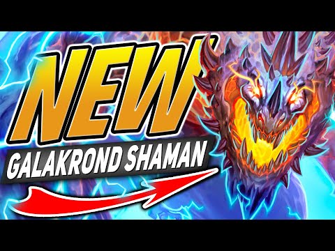 70.9% Win Rate GALAKROND SHAMAN - EZ WINS! | Descent of Dragons | Hearthstone