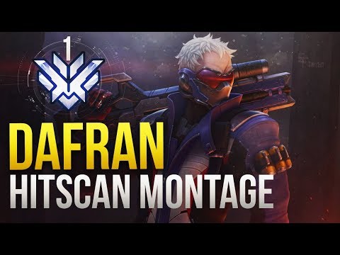 Dafran - RANK 1 WORLD Hitscan Montage - Tracer / Soldier GOD - Overwatch Montage