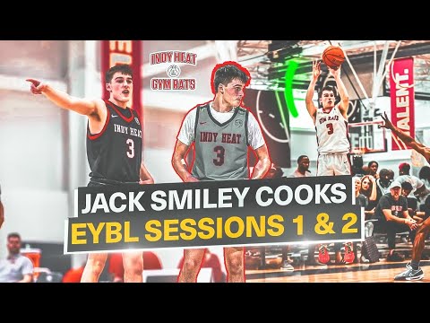 Top 2025 Prospect In Indiana, Jack Smiley Has Been Hooping This Spring For Indy Heat 😮‍💨🔥