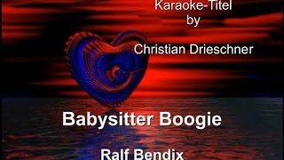 Babysitter Boogie - Ralf Bendix - Karaoke