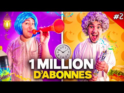 ON PASSE LES 1 MILLION D'ABONNÉS EN PLEIN DÎNER DU RAMADAN ! (incroyable) #2