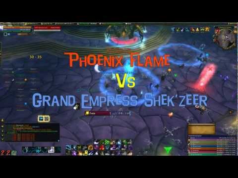 Phoenix Flame vs Grand Empress Shek'zeer 25 Heroic - Moonkin PoV