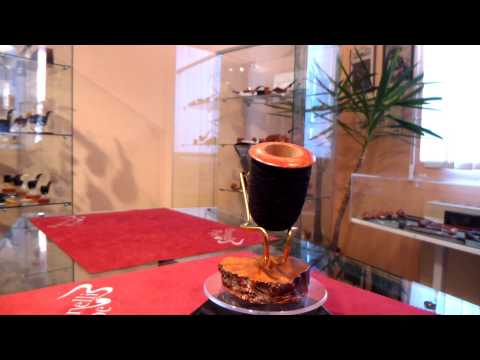 Pipa radica billiard fatta a mano - www.paronellipipe.it