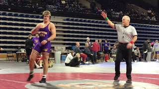 Noah Glaser (UNI) vs Kalob Runyon (UNI)