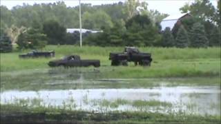 preview picture of video 'Purple Chevrolet Pickup on Tractor Tires Mud Boggin @ Wood County 4 Wheelers 7-20-2013'