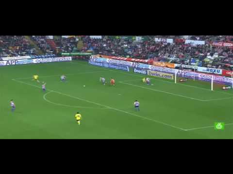 Sporting - Barcelona (Liga BBVA 2009/2010: Resumenes 20ª Jornada)