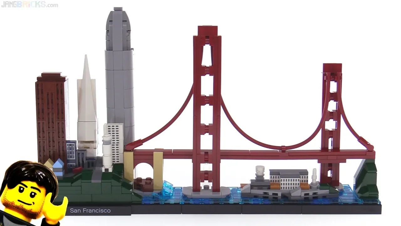 🔄 LEGO Architecture San Francisco skyline  review 🌉 21043 re upload