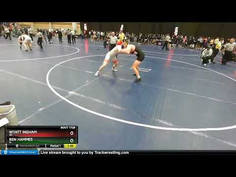 182 Lbs Champ. Round 2 - Ben Hammes, IA Vs Wyatt Ingham, WI 00d3
