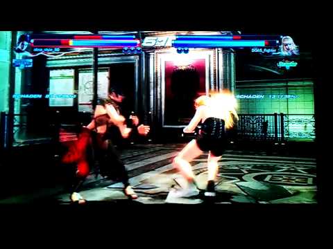 Tekken Tag 2 Zafina/Alisa vs Anna/Lili