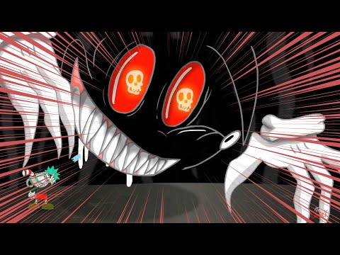 【地獄の共演】”殺人クマ”スキッツォVSカップヘッド【吹き替え/JPN dub】