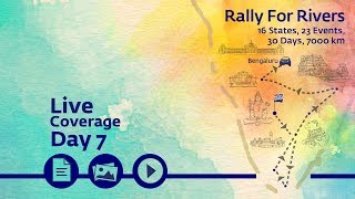 Rally for Rivers - Day 7 - Bengaluru