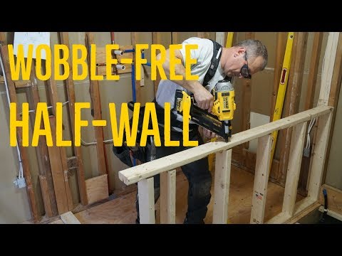 image-Can you build a wall without studs?