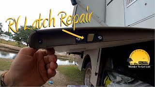 Winnebago RV COMPARTMENT LATCH Repair / Replacement