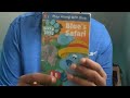 Blue S Clues Blue S Safari 2000 VHS Unboxing
