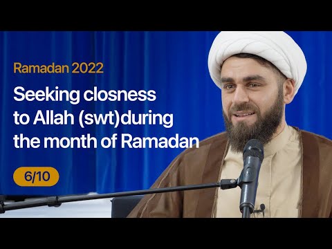 6. The value of the intention | Ramadan 2022