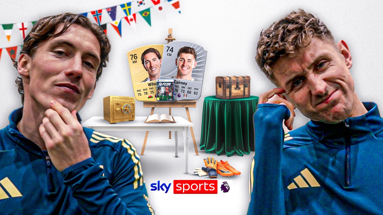 Escape Room Challenge with Fulham's Harry Wilson and Tom Cairney!