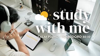 Download lagu β
οΈ 3-HOUR STUDY WITH ME ON A SUNNY DAY | πΉ Calm Piano | Pomodoro 50/10 mp3 Download lagu β
οΈ 3-HOUR STUDY WITH ME ON A SUNNY DAY | πΉ Calm Piano | Pomodoro 50/10 mp3