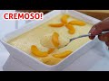 Mousse de Pêssego Simples e Deliciosa