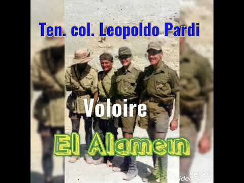 Ricordo del Ten.Colonnello Lepoldo Pardi caduto em 12 de julho de 1942 El Alamein