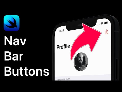 SwiftUI Navigation Bar Button | Toolbar | iOS 14 | Xcode 12.4
