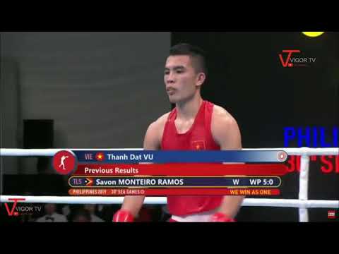 Philippines ( C. SUAREZ ) VS VIETNAM ( T.D. VU ) Boxing match - sea game 2019