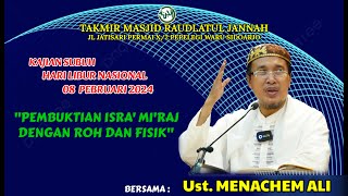 Download lagu 'Pembuktian Isra' Mi'raj dng Roh & Fisik' Ust.Menachem Ali, Kajian Hari Libur Nasional , 08 Feb 2024 mp3 Download lagu 'Pembuktian Isra' Mi'raj dng Roh & Fisik' Ust.Menachem Ali, Kajian Hari Libur Nasional , 08 Feb 2024 mp3