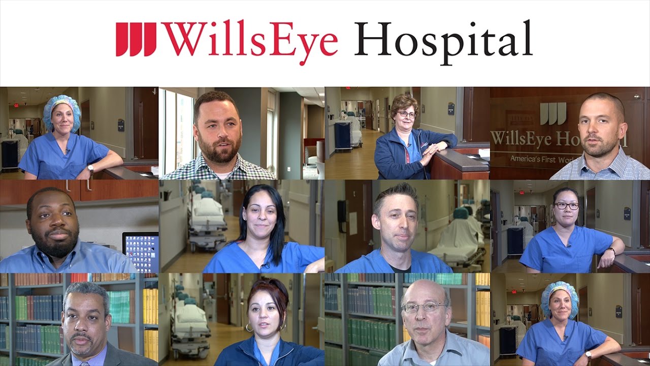 Working at Wills Eye Hospital