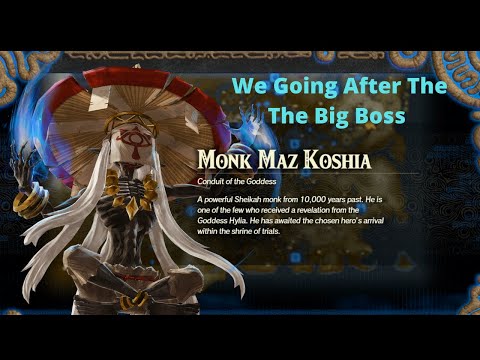 Trial Of Monk Maz Koshia: Hyrule Warriors Age Of Calamity