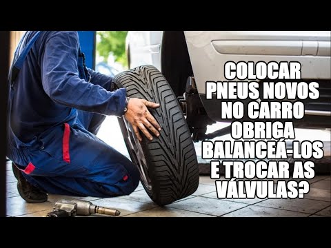 Does putting new tires on a car require balancing them and changing the valves?